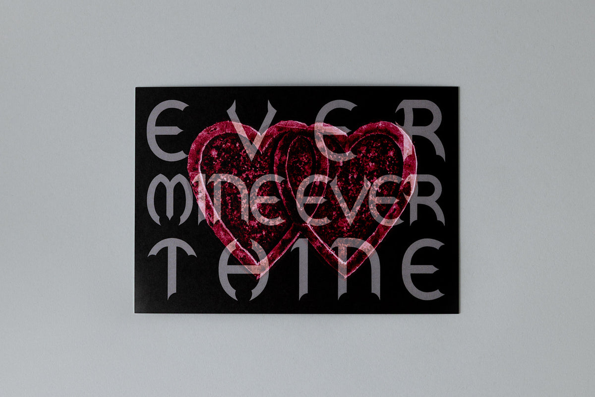 Ever Mine Ever Thine – Burials Keepsake Card