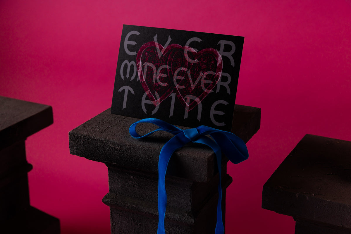 Ever Mine Ever Thine – Burials Keepsake Card